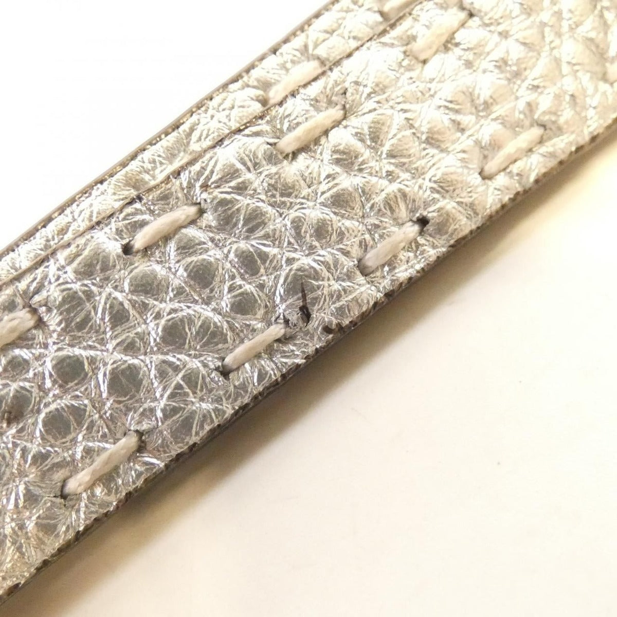 Fendi Selleria Peekaboo Mini Bag Argento — view 8