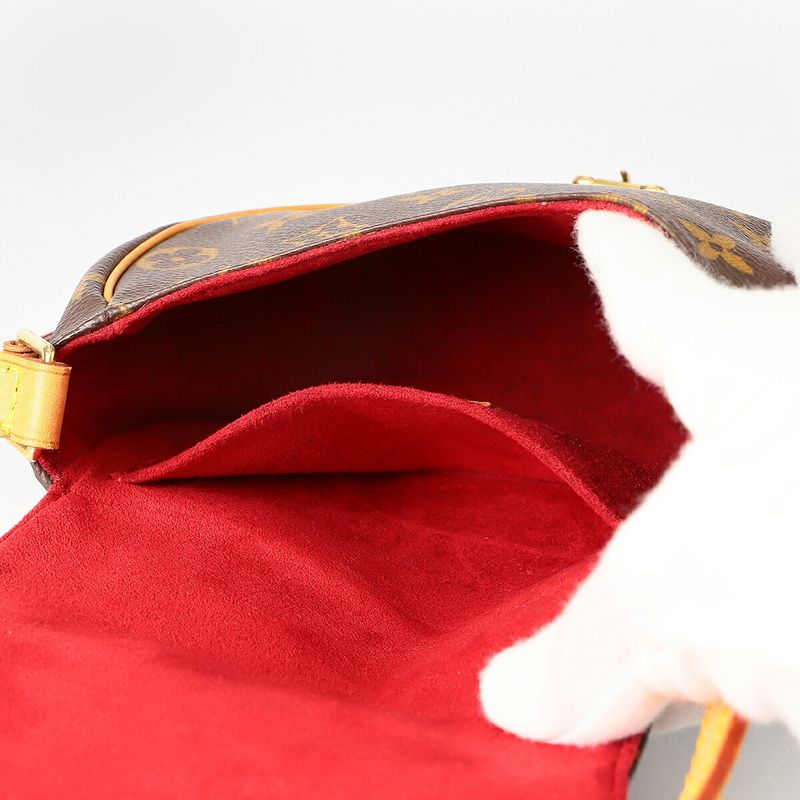 Louis Vuitton Shoulder Bag Tambourin Brown — view 5