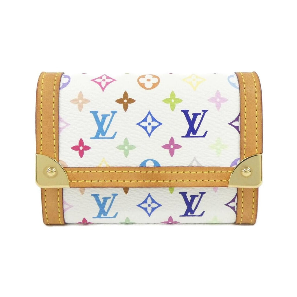 Louis Vuitton Multicolor Porte Monet Pla Coin Case