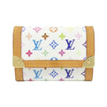 Louis Vuitton Multicolor Porte Monet Pla Coin Case