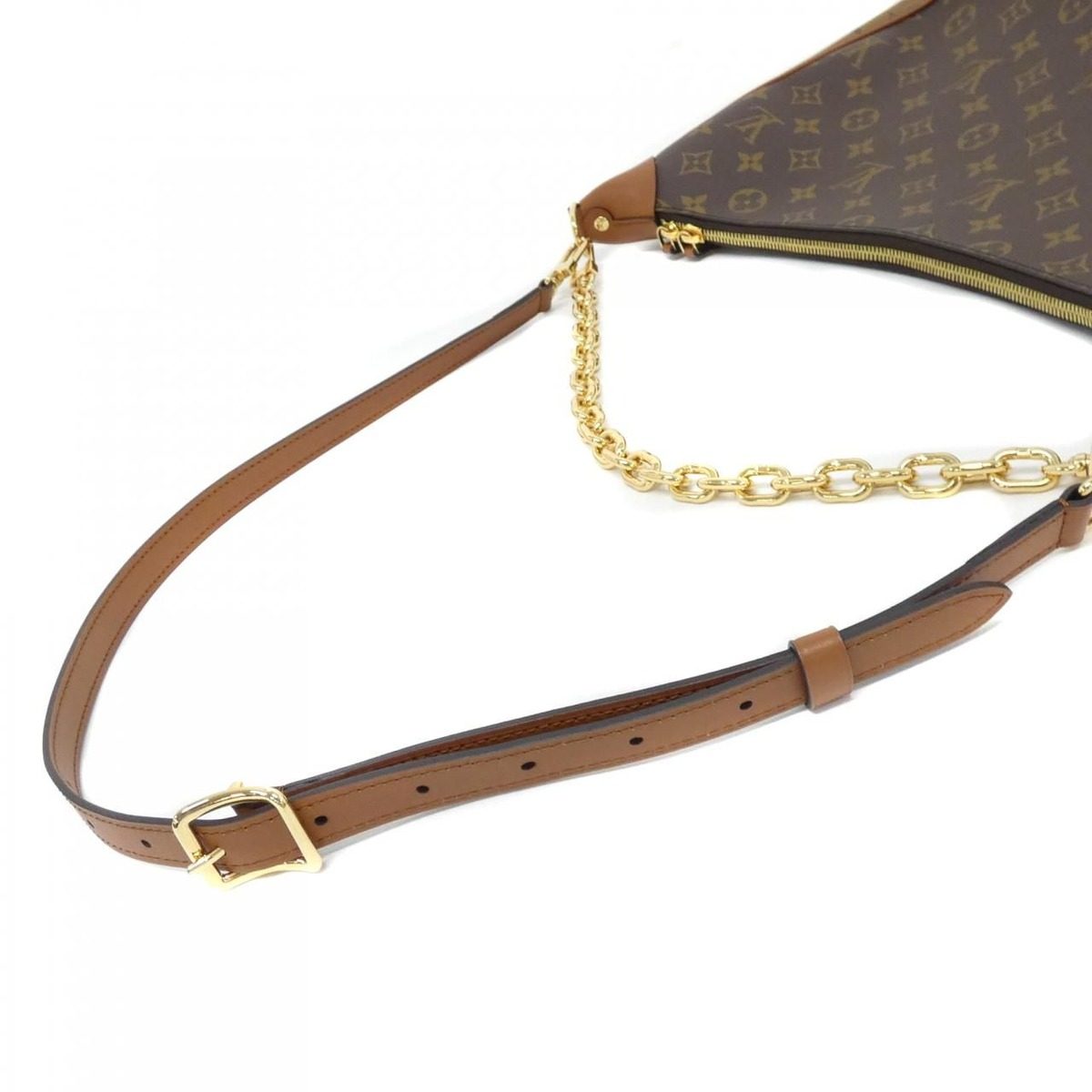 Louis Vuitton Monogram Reverse Loop Hobo Shoulder Bag — view 3