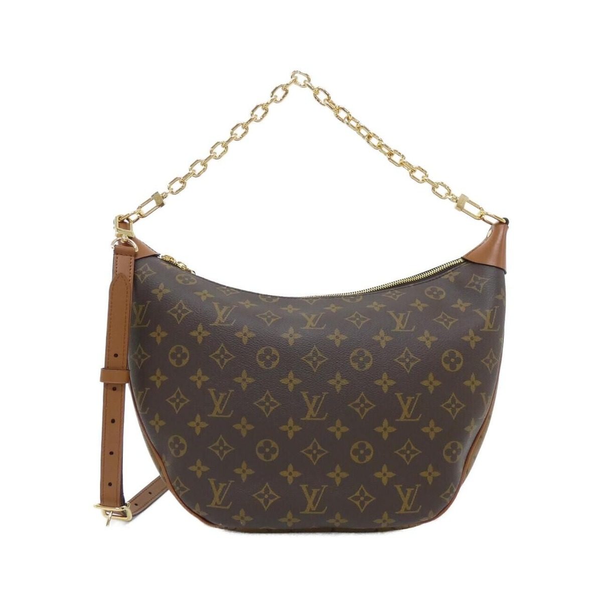 Louis Vuitton Monogram Reverse Loop Hobo Shoulder Bag