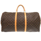 Louis Vuitton Keepall Bandouliere 60 Monogram Boston Bag 0950 — view 2