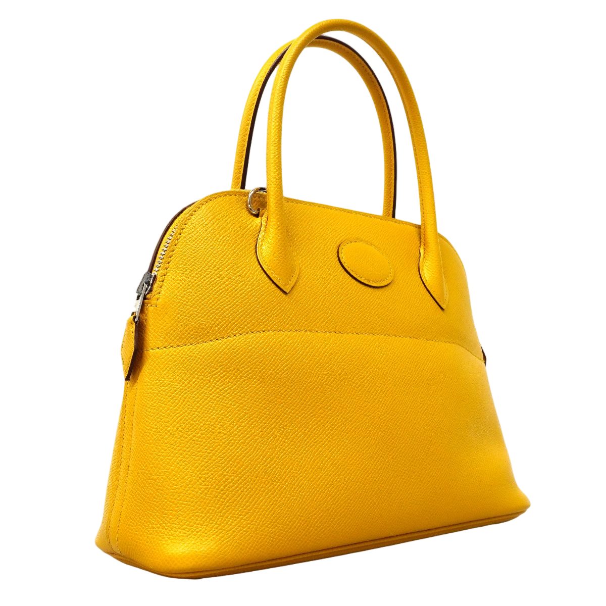 Hermes Handbag Bolide 27 Veau Epsom Joan Ambre Silver 2-Way — view 2