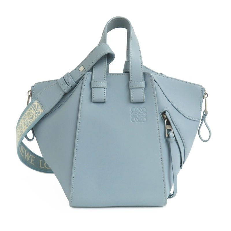 Loewe Hammock Compact A538 H13 X14 Handbag 2-Way Light Blue Series — view 2