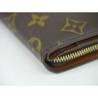 Louis Vuitton Compact Zip Monogram Fold Wallet Brown — view 4