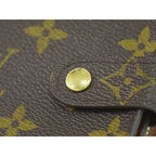 Louis Vuitton Compact Zip Monogram Fold Wallet Brown — view 6