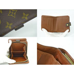 Louis Vuitton Compact Zip Monogram Fold Wallet Brown — view 8