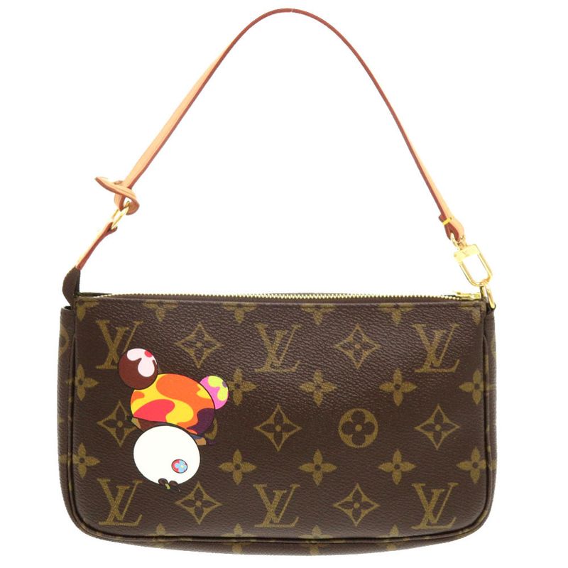 Louis Vuitton Pochette Accessoire Monogram Panda Accessory Pouch Takashi — view 3
