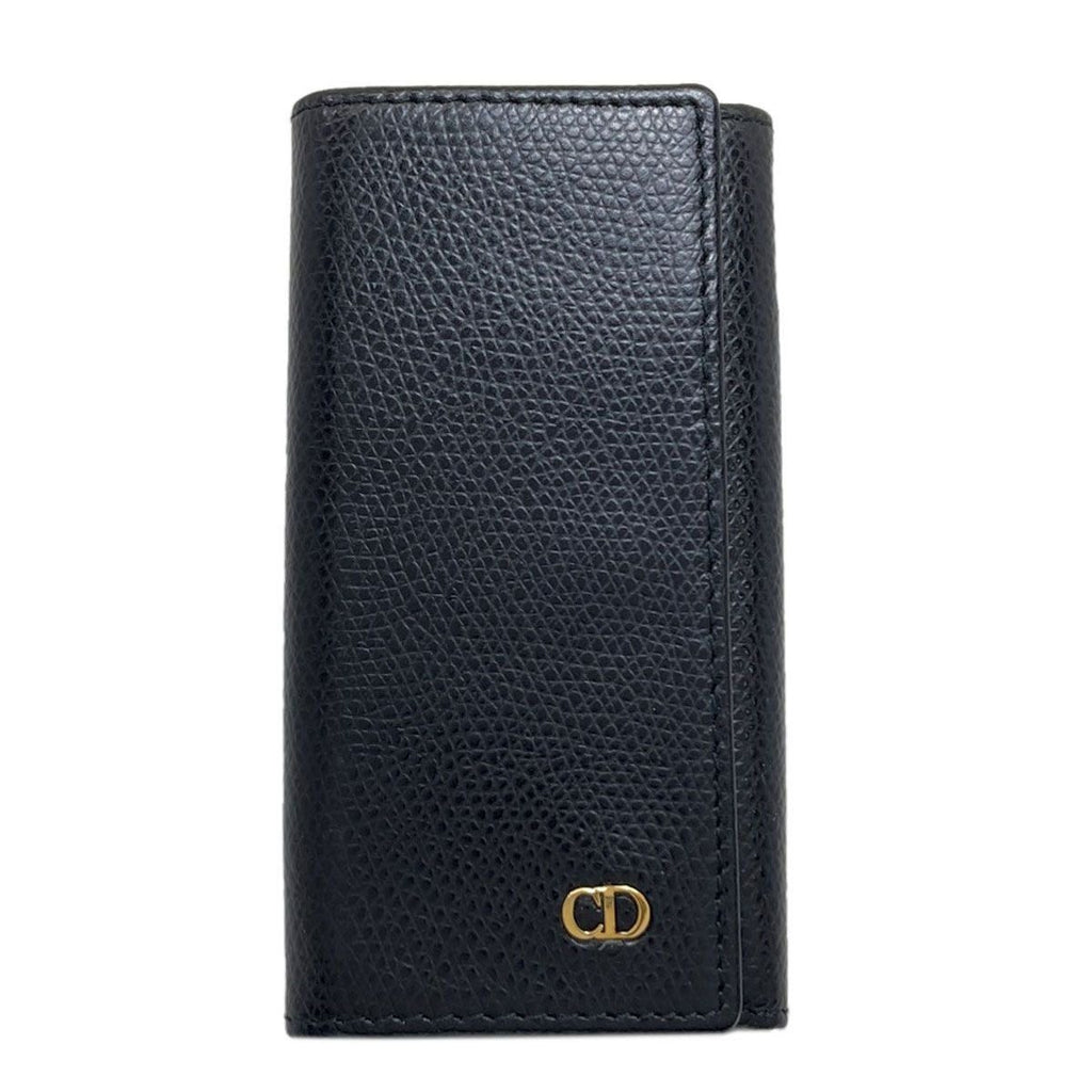 Dior CD Logo Key Case Leather Key Holder