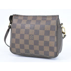 Louis Vuitton Trousse Makeup Damier Ebene 2-Way Shoulder Bag Brown — view 2