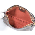 Louis Vuitton Trousse Makeup Damier Ebene 2-Way Shoulder Bag Brown — view 7