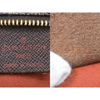 Louis Vuitton Trousse Makeup Damier Ebene 2-Way Shoulder Bag Brown — view 9