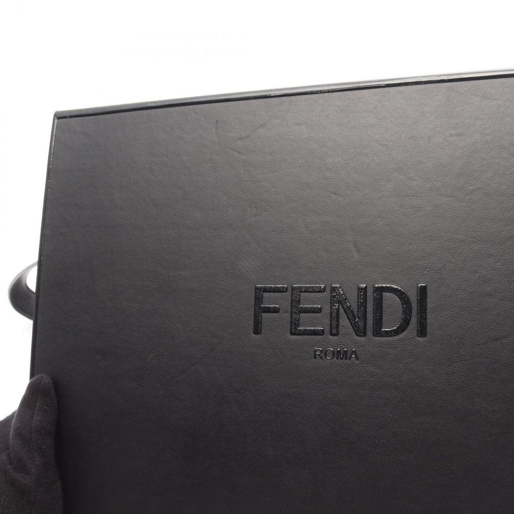 Fendi Shoulder Bag Messenger Box Black Leather Box — view 5