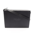 Fendi Shoulder Bag Messenger Box Black Leather Box