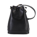 Louis Vuitton Epi Noe Shoulder Bag Leather Noir Gold