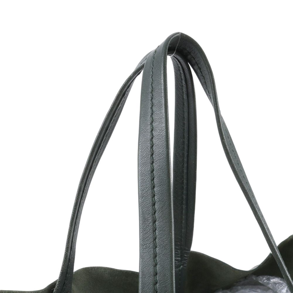 Celine Horizontal Cabas Bicolor Leather Tote Shoulder Hand — view 2