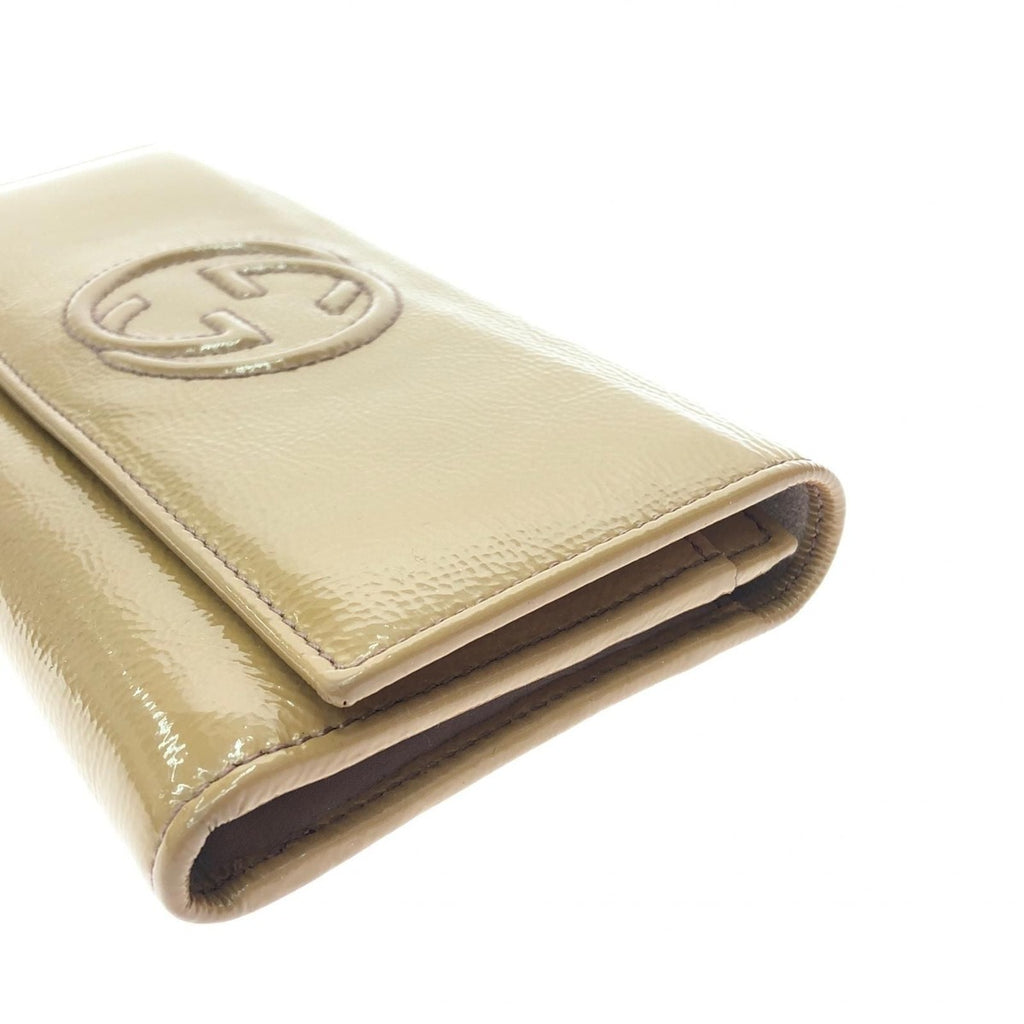 Gucci Long Wallet Soho Interlocking G GG 282414/2184 Khaki — view 5