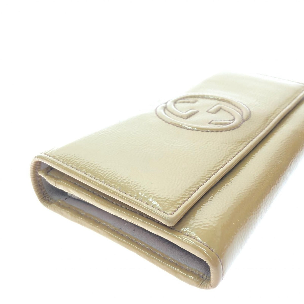 Gucci Long Wallet Soho Interlocking G GG 282414/2184 Khaki — view 6
