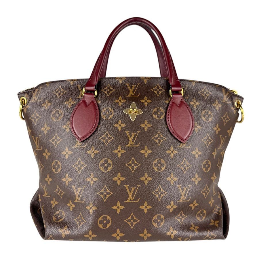 Louis Vuitton Shoulder Bag Monogram Flower Zipped Tote MM