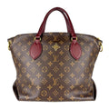 Louis Vuitton Shoulder Bag Monogram Flower Zipped Tote MM