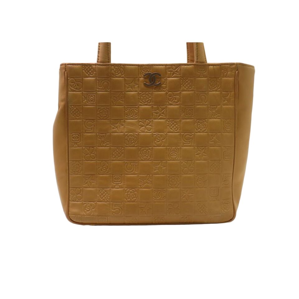 Chanel Icon Line Lambskin Tote Bag