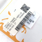 Hermes S 07 Parade 100% Silk Gris Pe Lou Veil Jeann — view 8