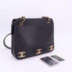Chanel Triple Chain Tote Bag