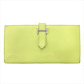 Hermes Bearn Souffle Bifold Wallet Chevre Leather Joanne Bourjohn Hhardware