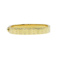Louis Vuitton Rigid Bracelet Nanogram Strass Gold S Bangle