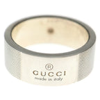 Gucci Logo Ring Silver