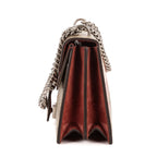 Gucci Blooms Dionysus Beige Burgundy Supreme Canvas Shoulder Bag — view 3