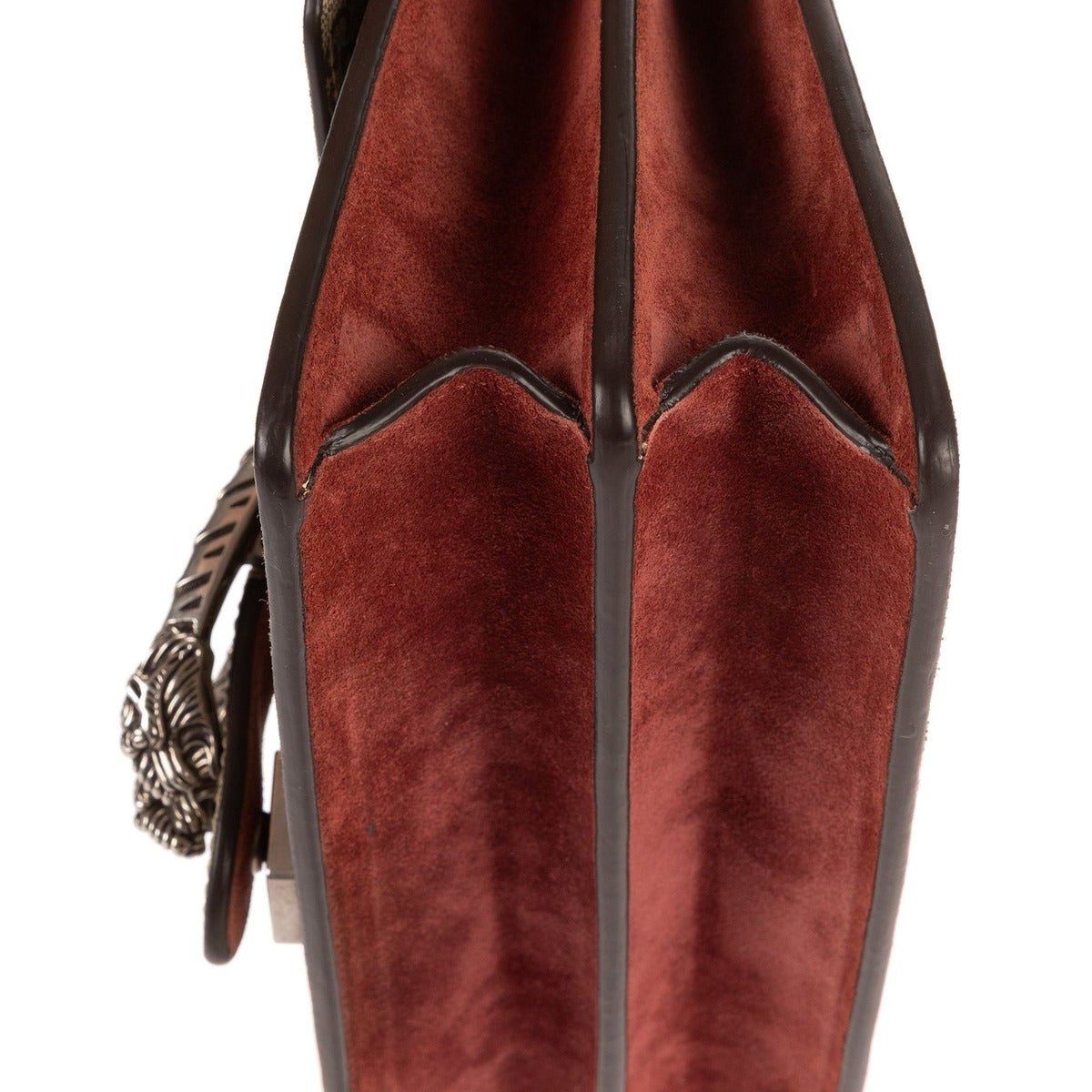Gucci Blooms Dionysus Beige Burgundy Supreme Canvas Shoulder Bag — view 8