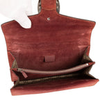 Gucci Blooms Dionysus Beige Burgundy Supreme Canvas Shoulder Bag — view 9