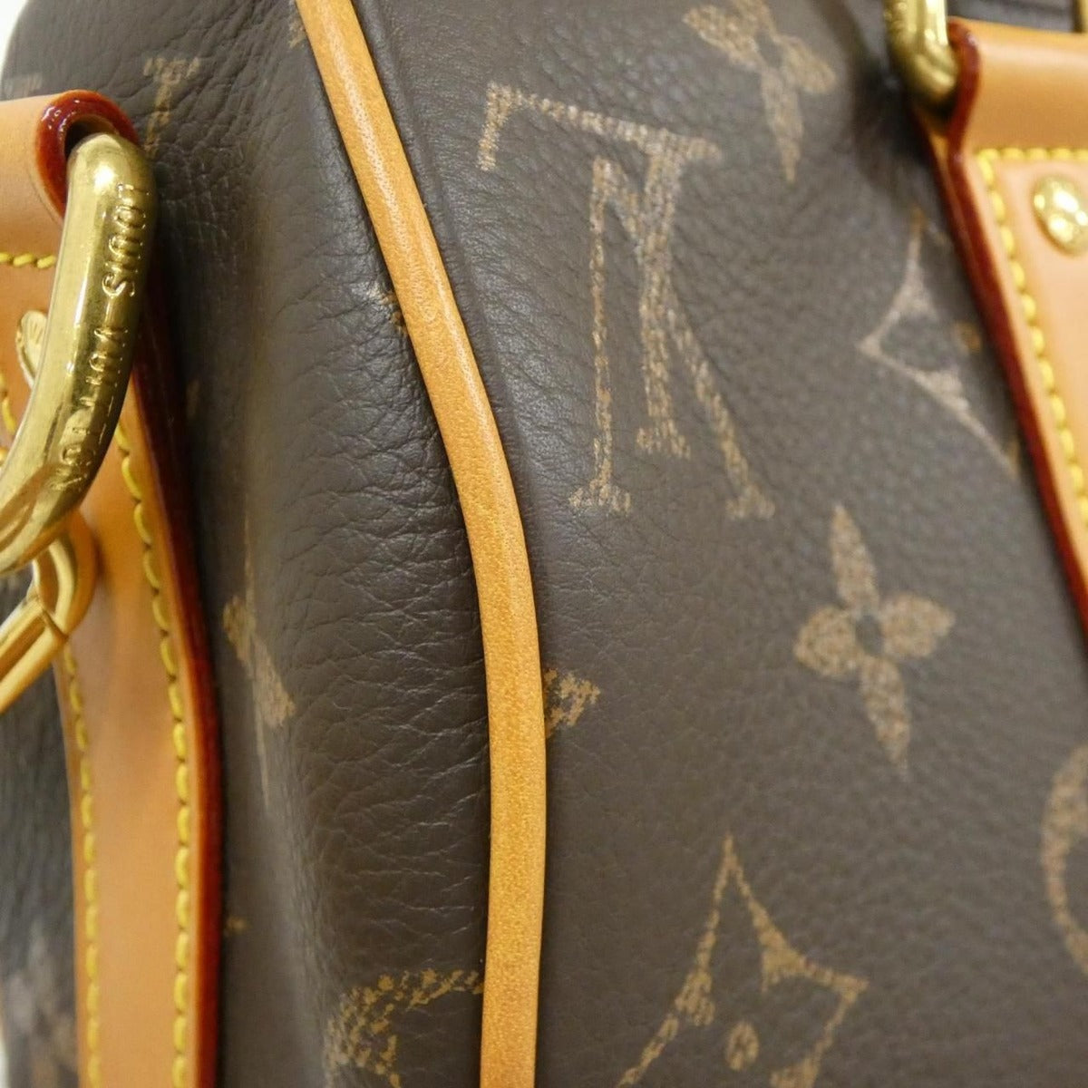 Louis Vuitton Monogram Leather Keepall — view 4