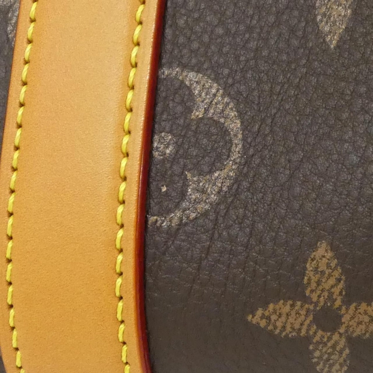 Louis Vuitton Monogram Leather Keepall — view 5