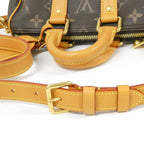Louis Vuitton Monogram Leather Keepall — view 7