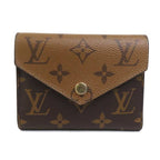 Louis Vuitton Trifold Wallet Monogram Reverse Portefeuille Victorine