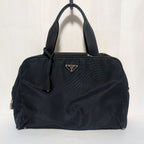 Prada Tessuto Nylon Tote Navy Triangle Logo
