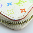 Louis Vuitton Long Wallet Zippy Monogram Multicolor Bronze White — view 4