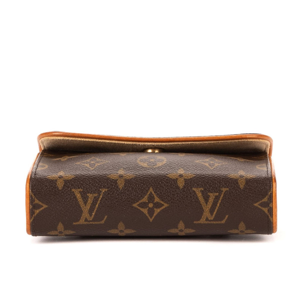 Louis Vuitton Pochette Florentine Brown Monogram Canvas — view 6