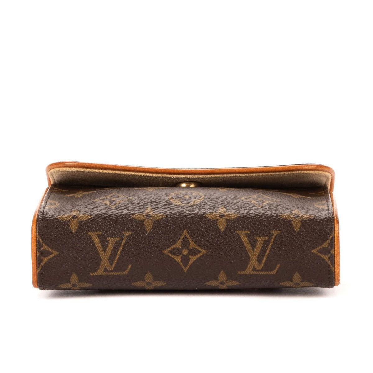 Louis Vuitton Pochette Florentine Brown Monogram Canvas — view 6