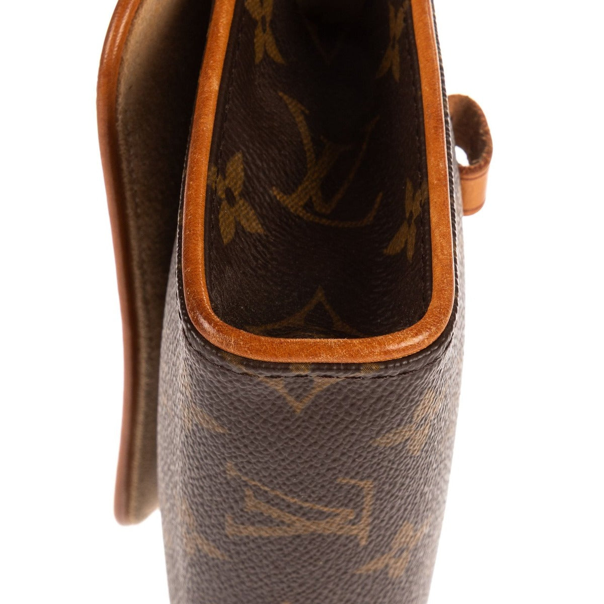 Louis Vuitton Pochette Florentine Brown Monogram Canvas — view 8