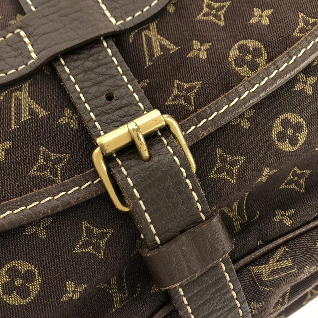 Louis Vuitton Monogram Mini Lin Saumur 30 cm — view 6
