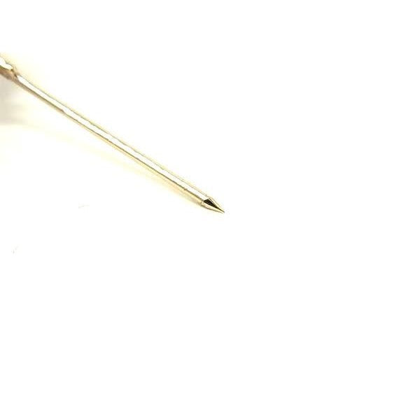 Chanel B22K Coco Mark Tweed Heart Pin Brooch Badge Accessories — view 3