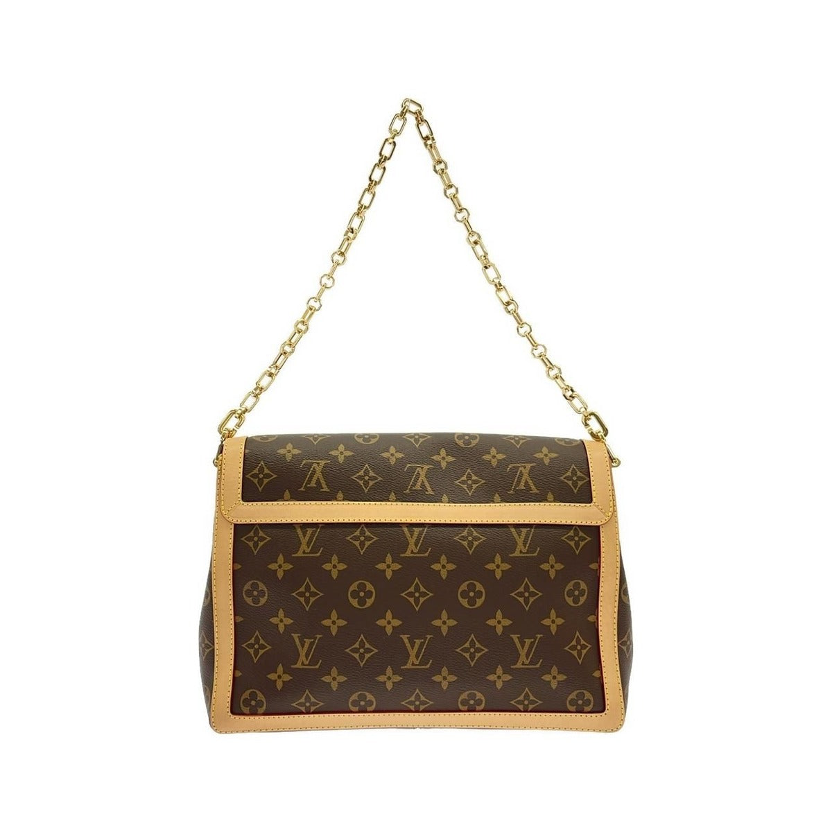 Louis Vuitton Monogram Dauphine Soft GM Shoulder Bag — view 2