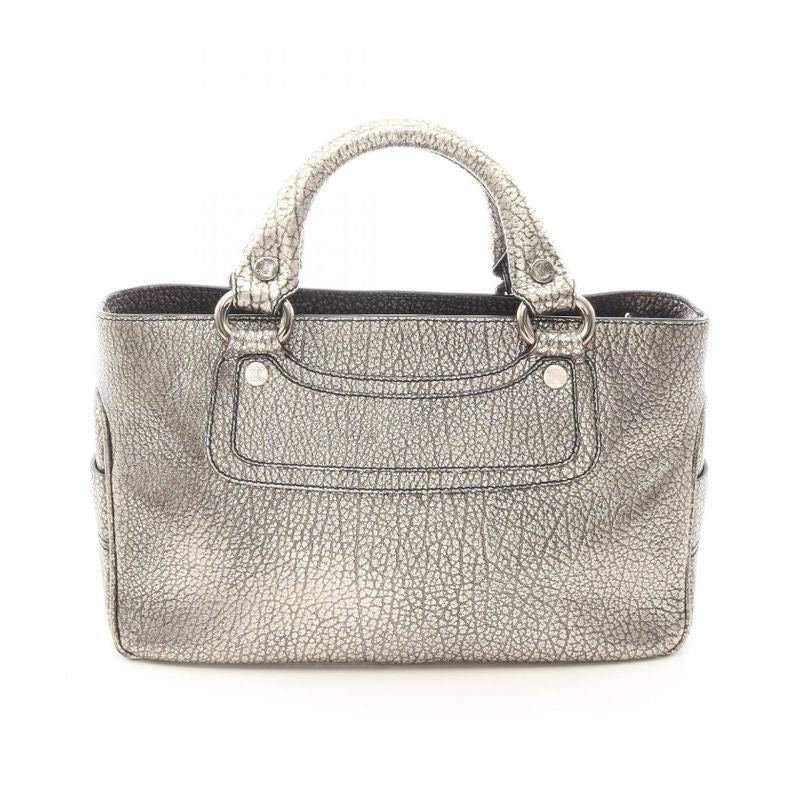 Celine Handbag Boogie Bag Gold Black Leather — view 2