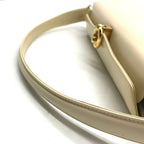 Gucci Vintage Leather Hand Bag Ivory — view 6