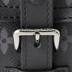 Louis Vuitton Shoulder Bag Nano Christopher Black Gray — view 6