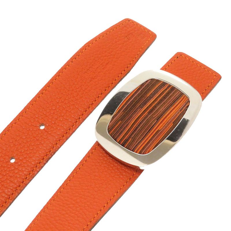 Hermes Belt Vibrato Orange 0182 — view 3